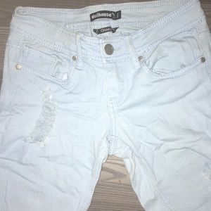 Dollhouse Charley | Cropped Ripped | Lt Blue | 1